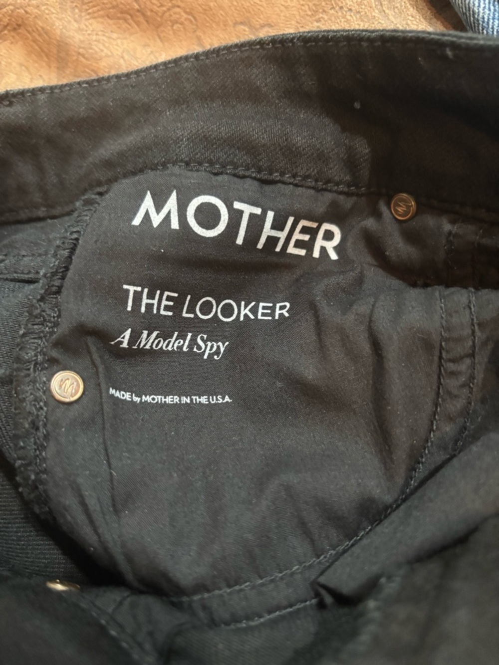 MOTHER Women Jeans Skinny Black - Picture 6 of 8